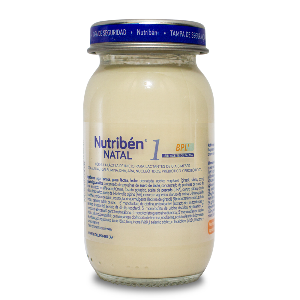 1 leche líquida para lactantes desde el primer día sin aceite de