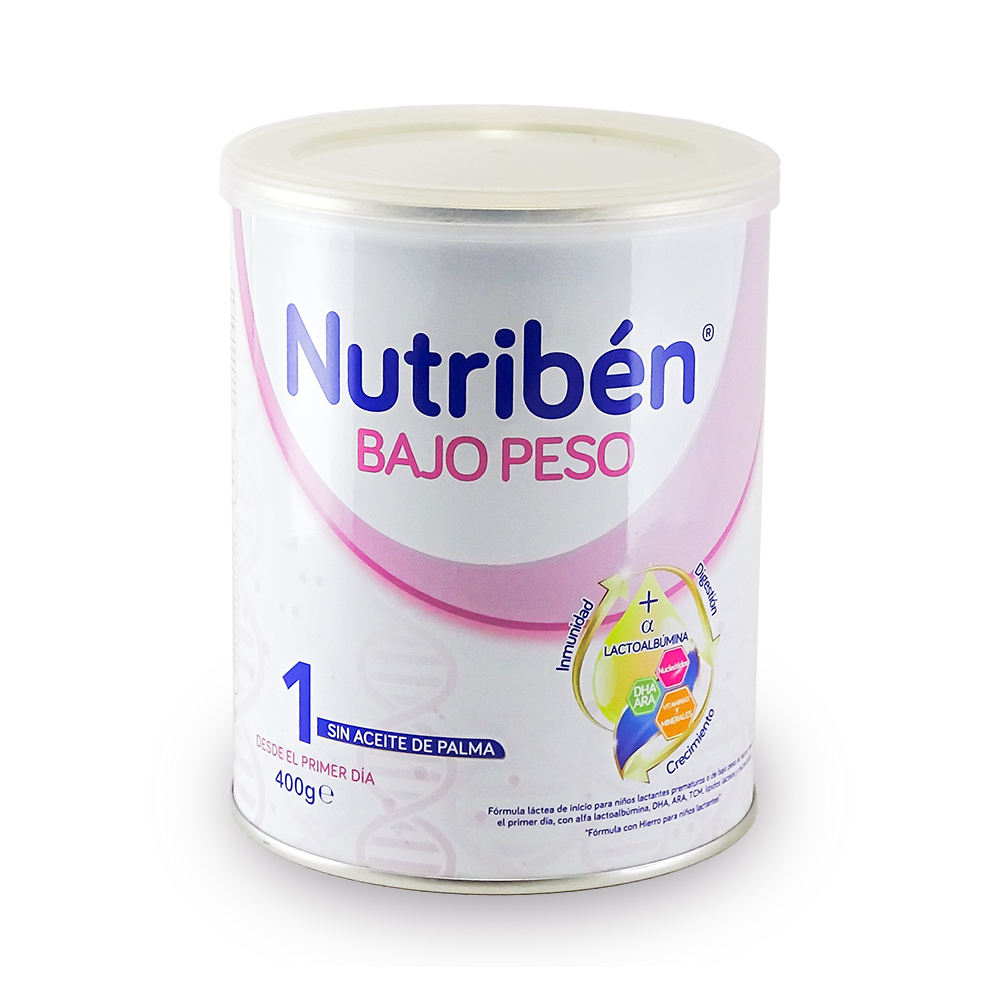 NUTRIBEN HIDROLIZADA 2 TARRO X 400 GR